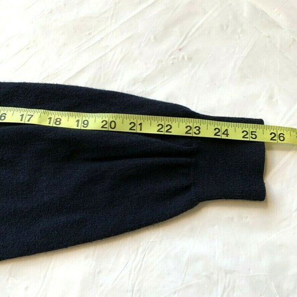 Sebastian Cooper Cotton Cashmere Blend Argyle Sweater Modern Fit Knit V Neck XL - Picture 11 of 11